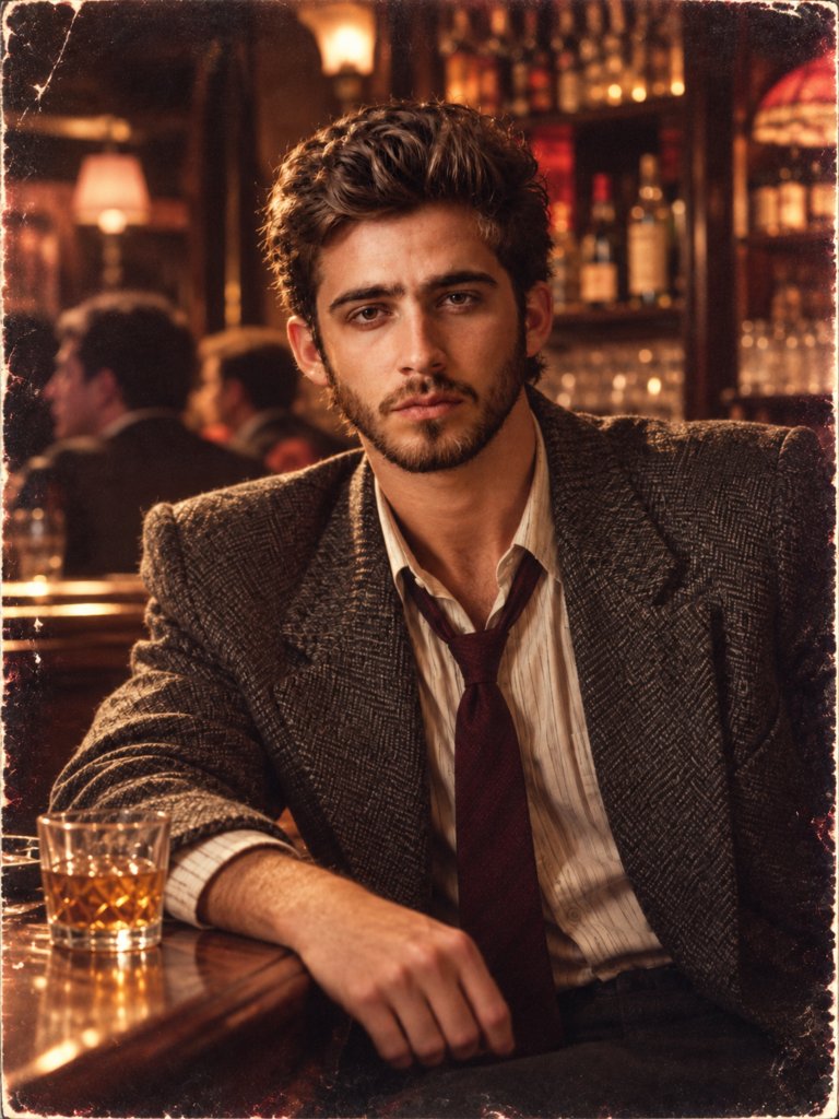 1980s Luxury Bar Portrait