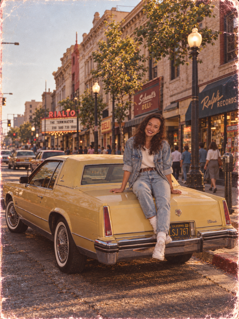 Downtown 80s Cadillac Mood
