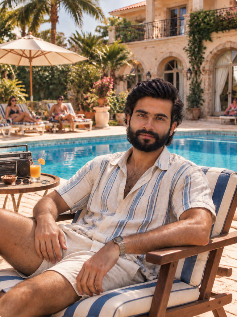 Summer Days by the Pool