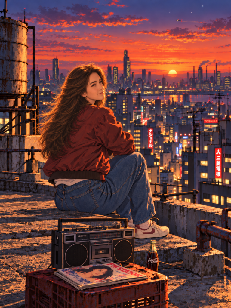 Sunset Over the Skyline